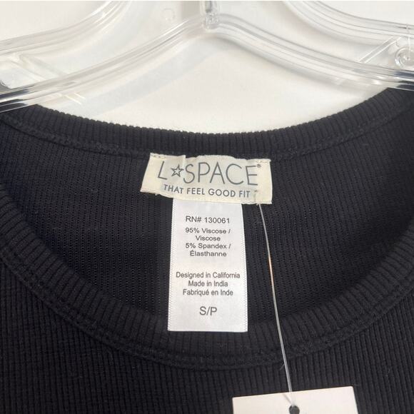 NWT L*Space Ryan Tank Mini Dress – Black – Women’s Small - Picture 6 of 8